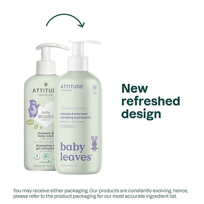 ATTITUDE 2-in-1 Shampoo and Body Wash - Image 2