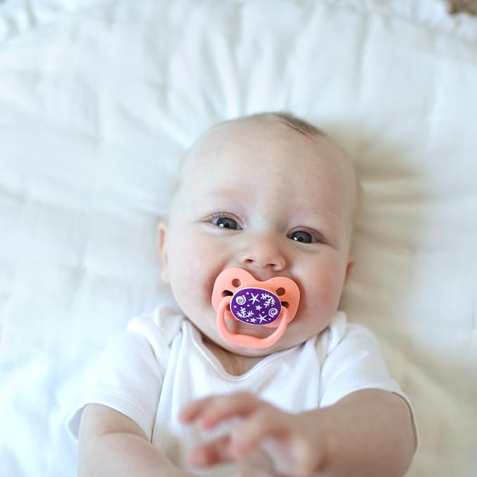 Dr. Brown's Advantage Glow-in-the-Dark Baby Pacifier, Fully Symmetrical Soother - Image 26