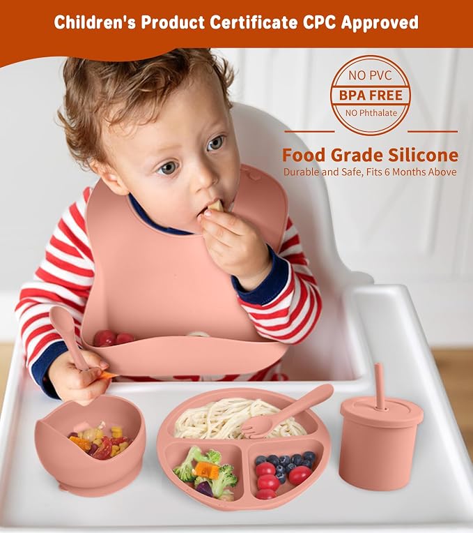 ECLIP Silicone Baby Feeding Set - Image 2