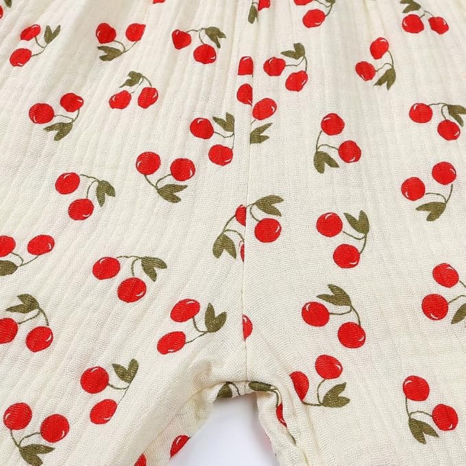 MYGBCPJS Baby Boys Girls Cotton Linen Trousers Kids Casual Ankle Pants Loose - Image 6