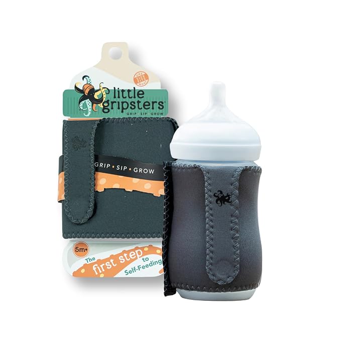 Baby Bottle Sleeve for Self-Feeding by LittleGripsters