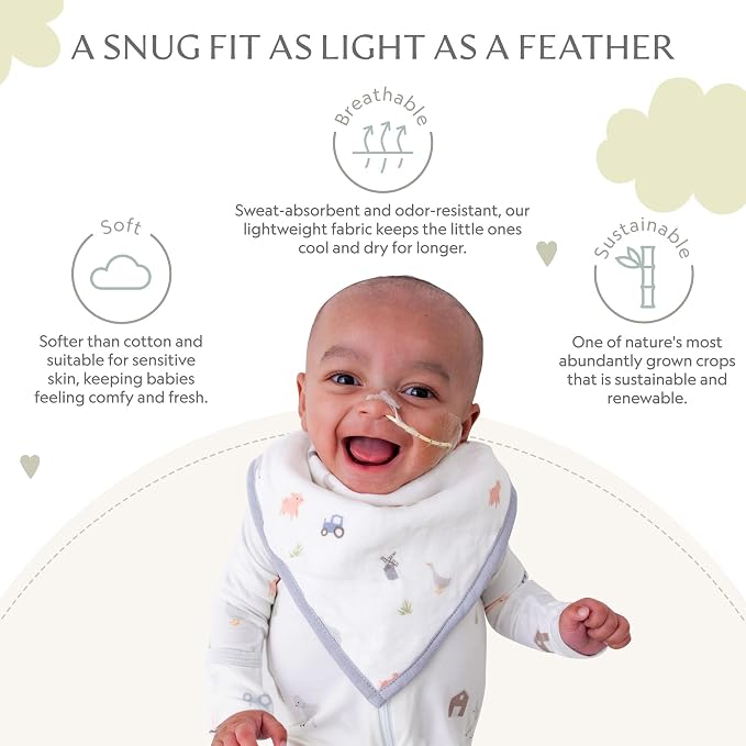 Bamboo Little Baby Bibs - Image 3