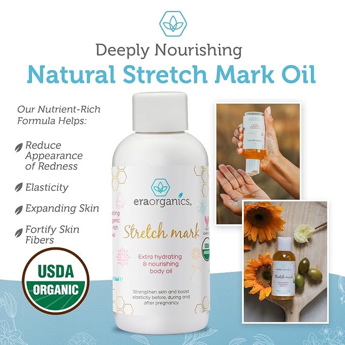 Era Organics Organic Stretch Mark Oil - Image 5