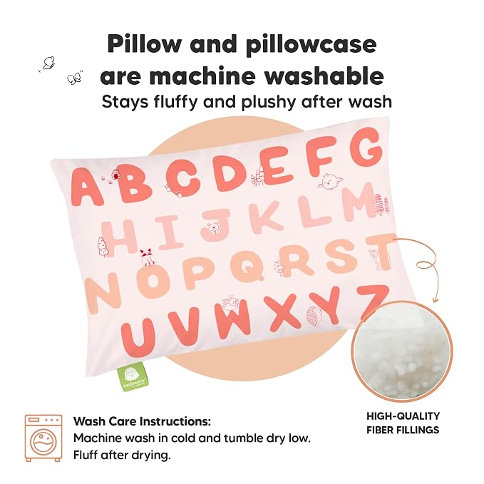 Toddler Pillow with Pillowcase - Image 4
