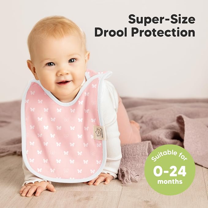 8-Pack Baby Bibs for Boys, Girls - Image 2