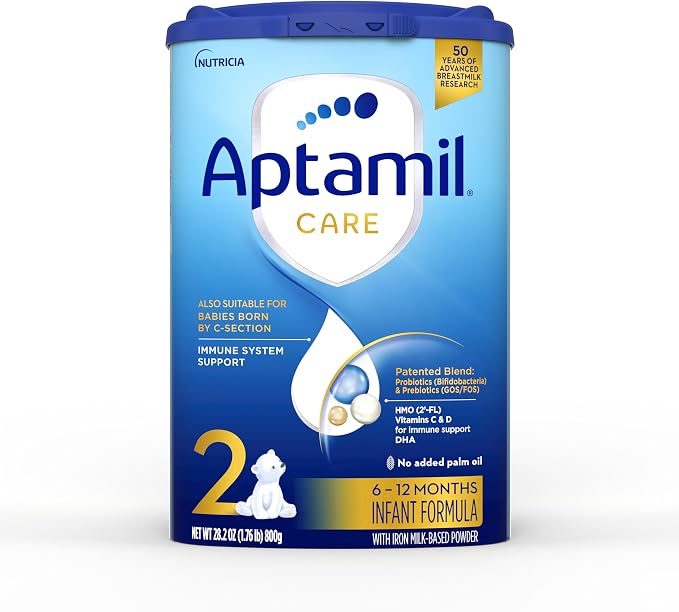 Aptamil Care Stage 2, Milk Based Powder Infant Formula by Aptamil