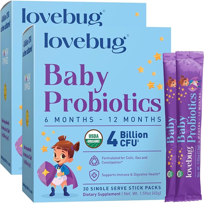 LOVEBUG Probiotics for Babies by LOVEBUG