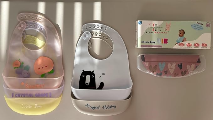 BPA-Free Silicone Baby Bibs - Image 6