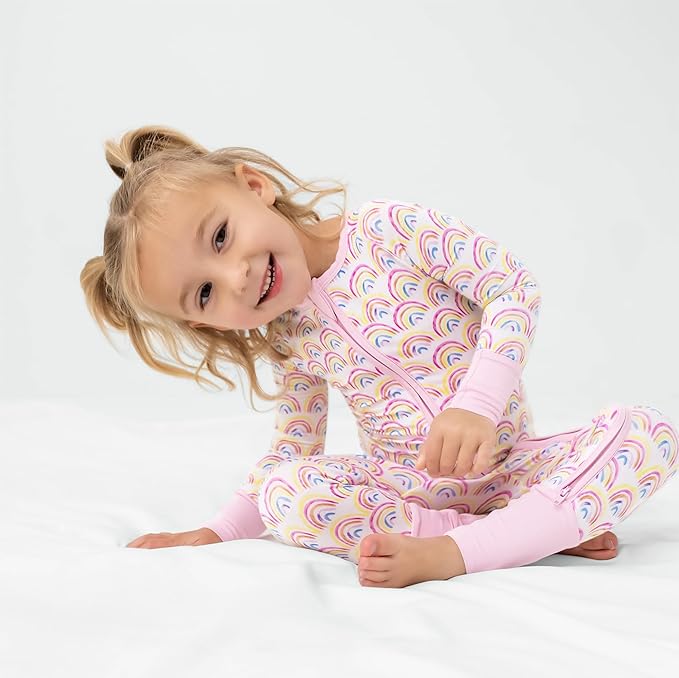 Little Sleepies Pajamas for Baby Boys & Girls, Viscose from Bamboo Baby Pajamas - Image 9