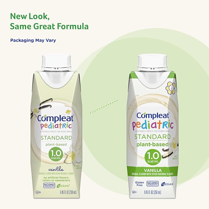 Compleat Pediatric Standard 1.0mL, Plant Based Nutritionally Complete Shake - Image 2