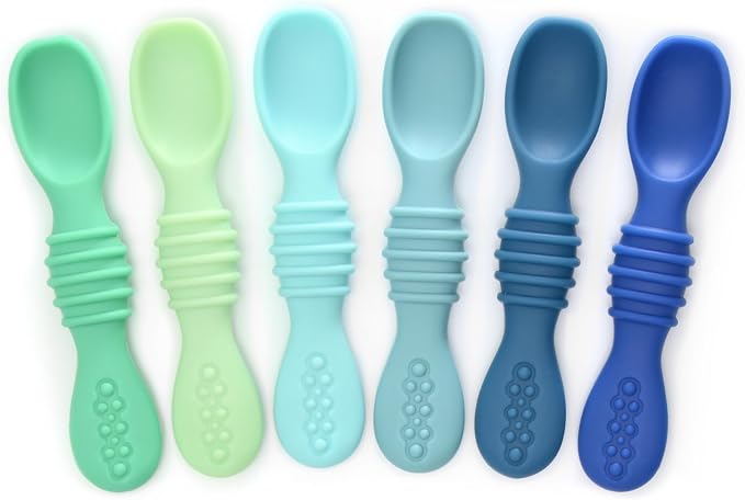 PrimaStella Silicone Chew Spoon Set by PrimaStella