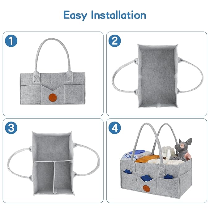 Maliton Diaper Caddy Organizer - Image 9