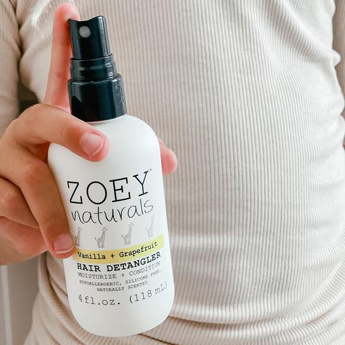Zoey Naturals - Vanilla Grapefruit Hair Detangler Spray - Image 6