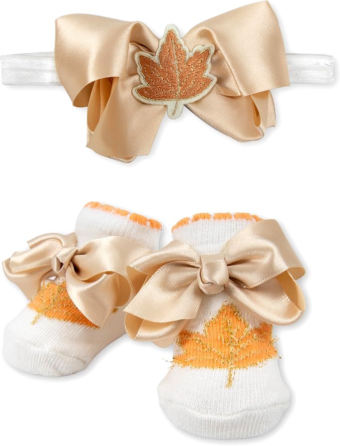Baby Bib, Booties & Headwear Gift Set – 3 Piece Outfit - Image 4