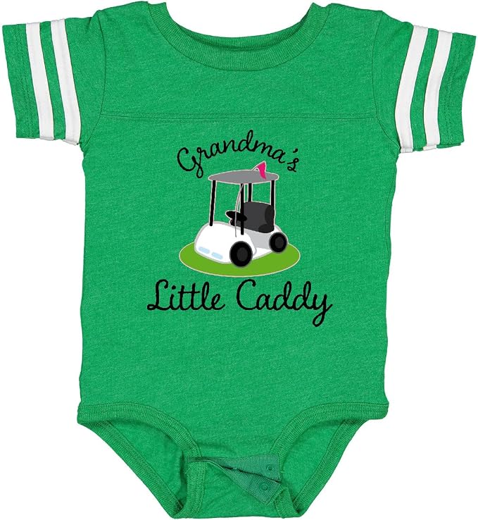 inktastic Grandma's Little Caddy Golf Baby Bodysuit by Inktastic