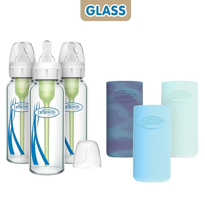 Dr. Brown's Anti-Colic Options+ Narrow Glass Baby Bottles - Image 10