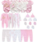 Unisex Baby Boy Girl Clohtes Pants Sets 23 pack Cotton Casual New born Clothing by JELYLOVE