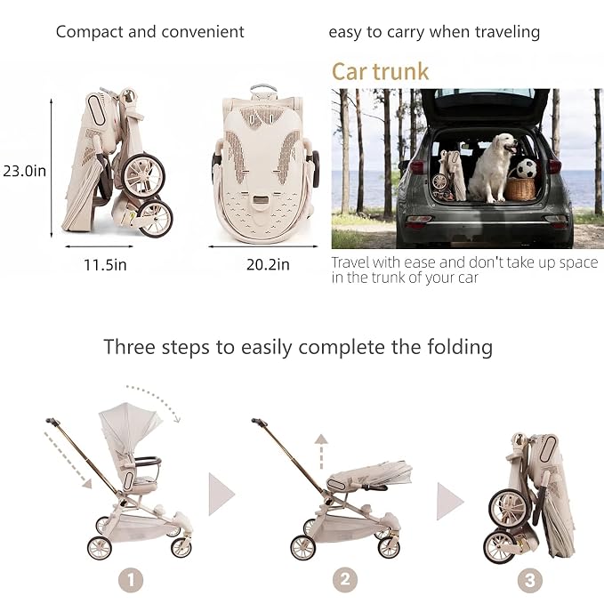 Lightweight Folding Stroller Wagon - Image 9