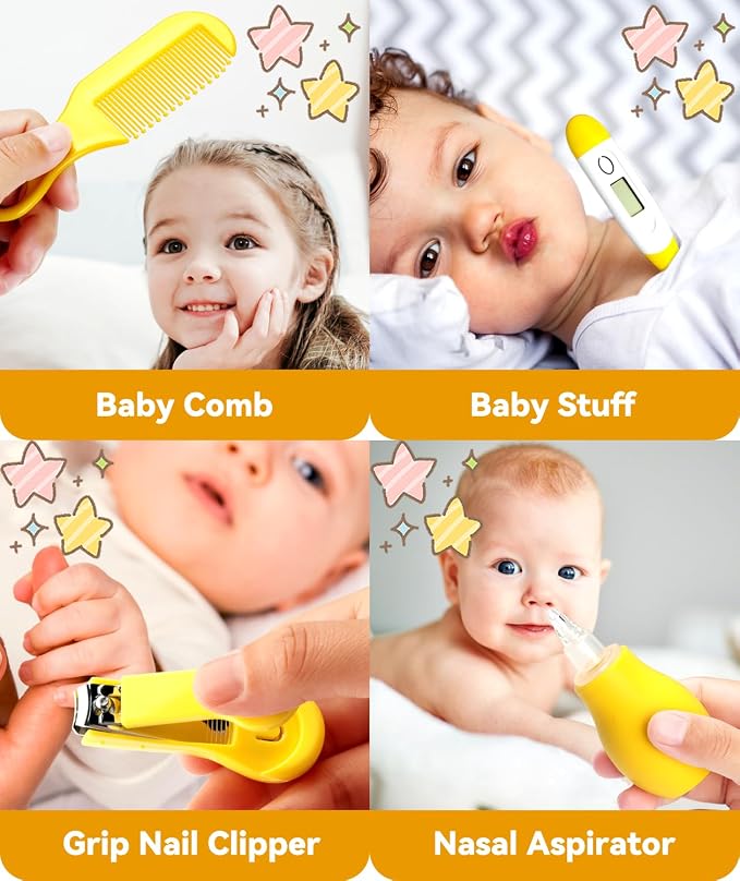 Baby Healthcare and Grooming Kit, Portable Baby Safety Care Set, Baby - Image 7