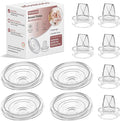 6 Pack Silicone Duckbill Valve & 4 Pack Silicone Diaphragm Compatible by afontoto