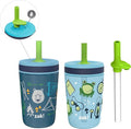 Zak Designs Campout and Camping Kelso Tumbler Set, Leak-Proof Screw-On Lid by ZakDesigns