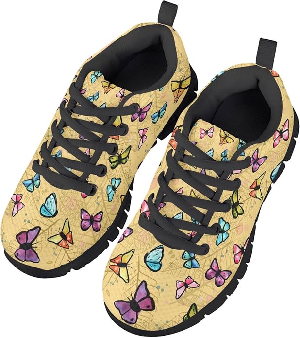 MARSVOVO First Shoes for Walking Boy Girl Athletic Lightweight Flexible Lace-up - Image 3