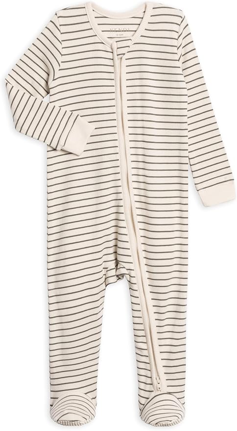 Colored Organics Baby Zip-Up Footed Sleeper by ColoredOrganics