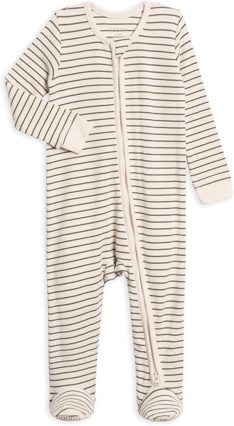 Colored Organics Baby Zip-Up Footed Sleeper by ColoredOrganics