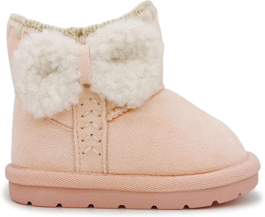 Baby Boots Winter Snow Booties Infant Boys Girls Outdoor Warm Shoes - Image 3