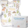 KIIS Disposable Baby Bibs for Baby Boys and Girls by KIIS