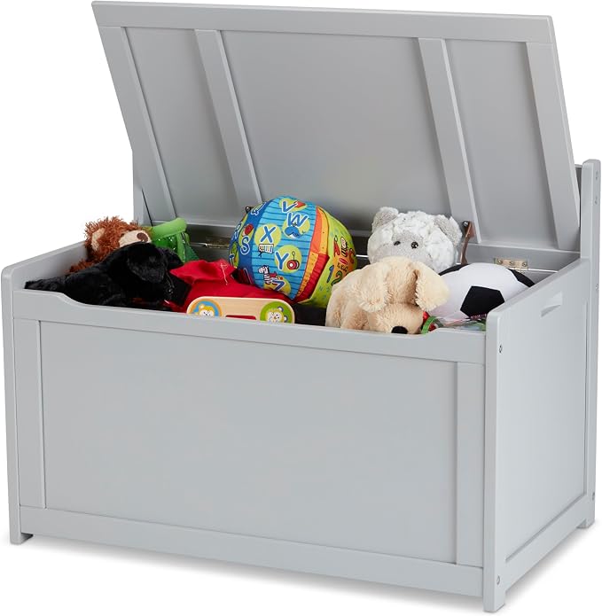 Melissa & Doug Toy Chest, Wooden Toy Storage Box by MelissaDoug