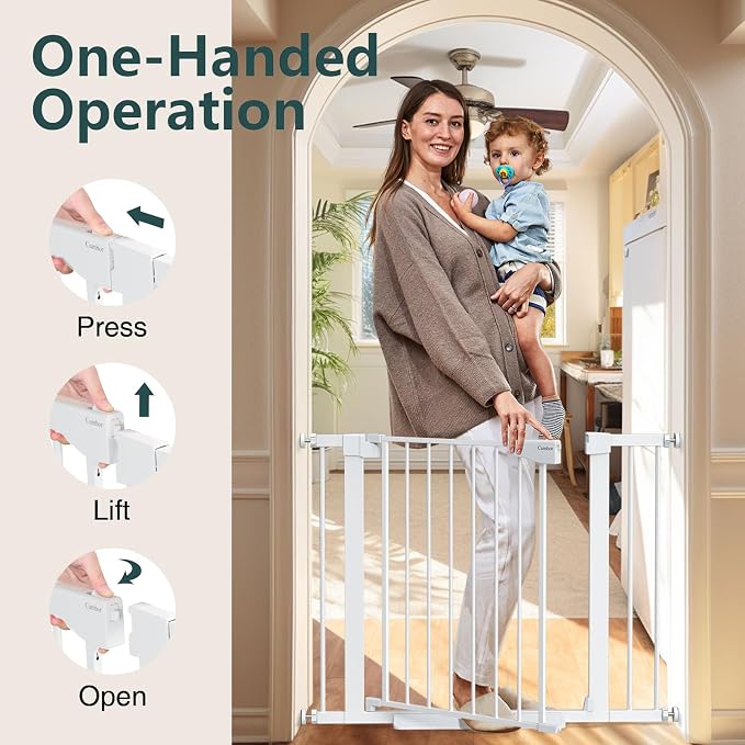 Cumbor 2 Pack 29.7-40.6" Baby Gate - Image 8