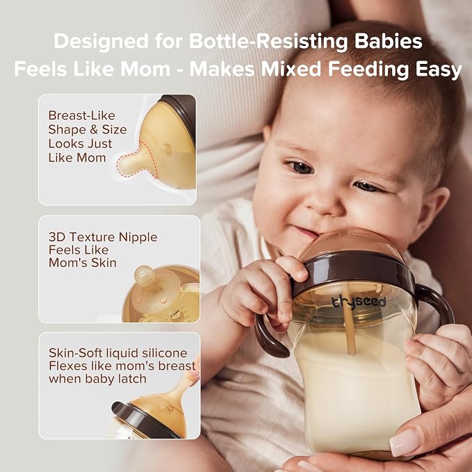 Thyseed PPSU Natural Breast-Like Bottle - Image 4