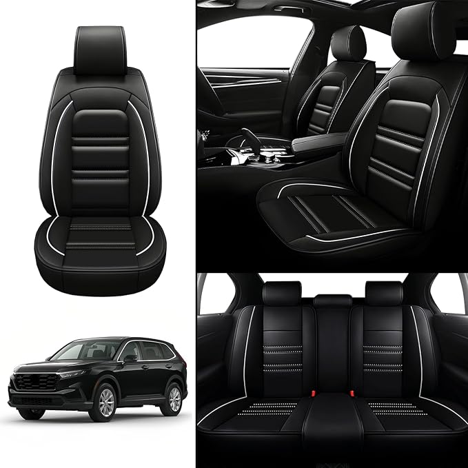 Seat Covers for Honda cr-v 2003-2025 | 5-Seats Leather Seat Covers - Image 2