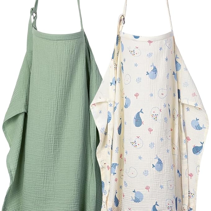 2-Pack Nursing Cover for Baby Breastfeeding by ANYEDDE