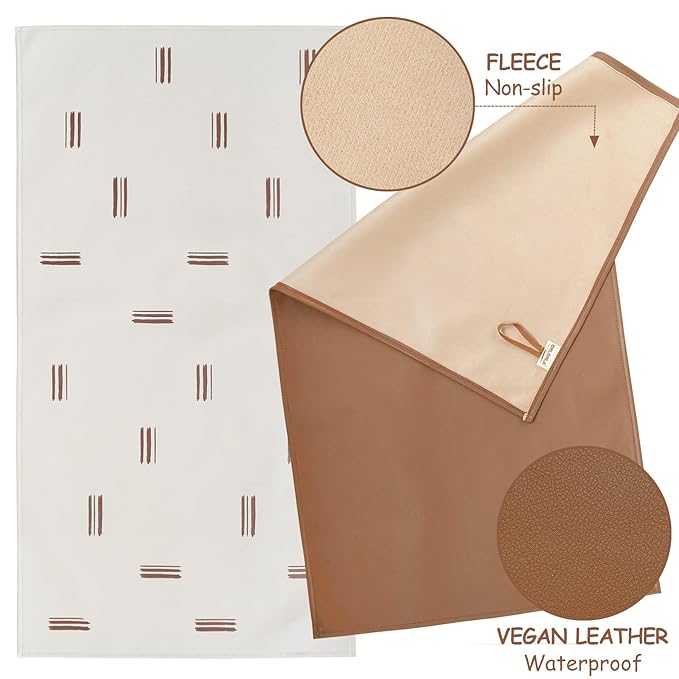 Owlowla Baby Diaper Changing Pad Portable Changing Mat Travel Changing Pad Liner - Image 3
