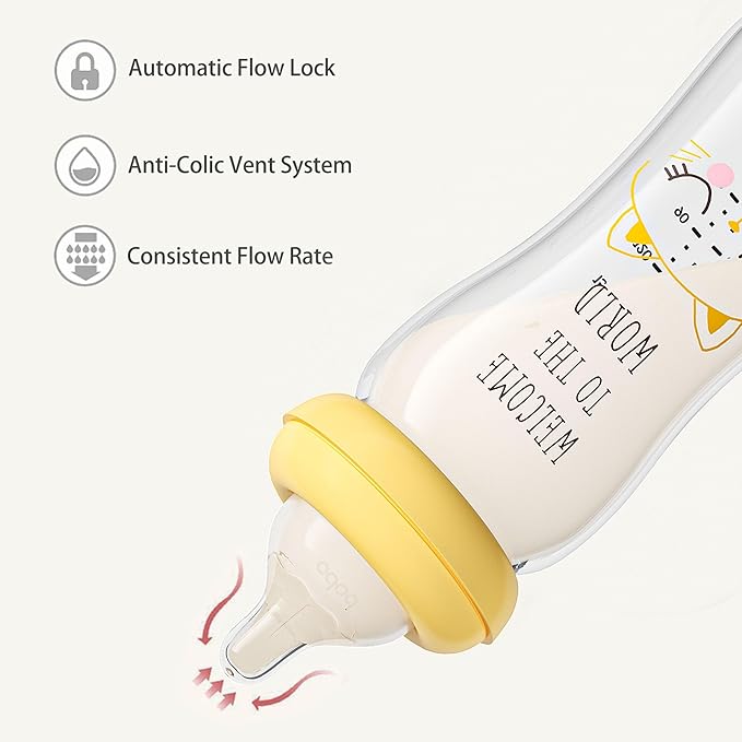 YOHKOH Natural Glass Baby Bottle - Image 5