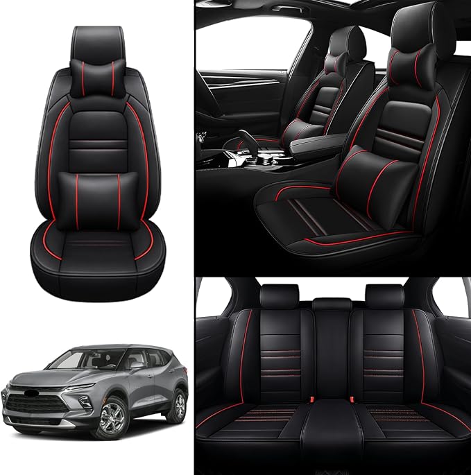 Car Seat Covers for Chevy Blazer 2019-2025 | 5-Seats Seat Covers, Waterproof - Image 2