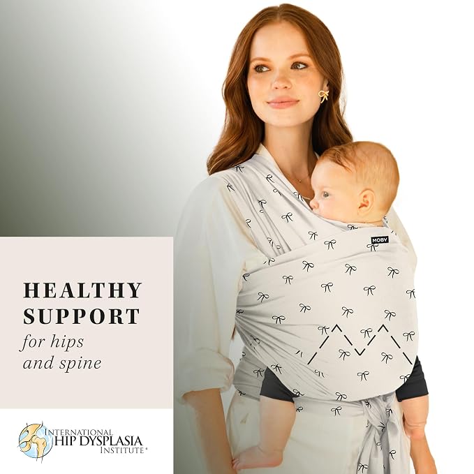 Moby Baby Wrap Carrier Classic for Newborns to Toddlers, Infant Sling Carrier - Image 3