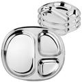 Ahimsa Stainless Steel Plates for Kids by Ahimsa