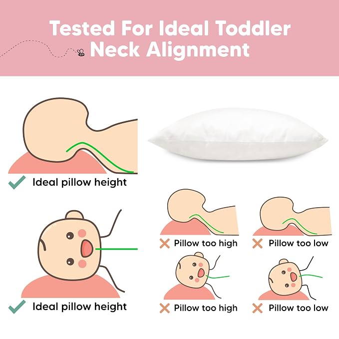 KeaBabies Toddler Pillow 13x18 - Image 7