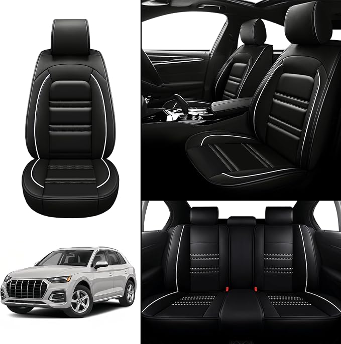 Seat Covers for Audi q5 2009-2025 | 5-Seats Leather Seat Covers - Image 2