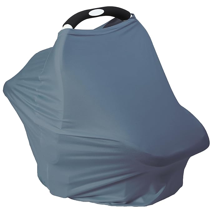 Breathable Car Seat Cover for Babies – Multi-Purpose Soft Rayon Nursing Cover by Meetjoy