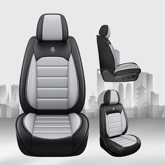 JOJ Car Seat Cover Fit for Toyota Highlander 2001-2025, 7 Seat Car Seat Cover - Image 3