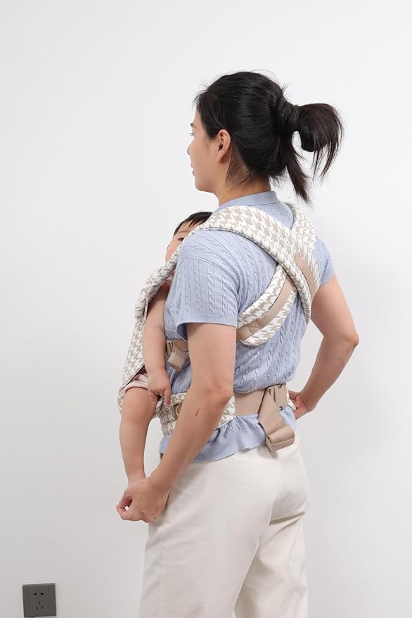 Baby Carrier for Newborns to Toddlers, 2025 Upgraded Houndstooth Adjustable - Image 2