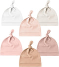 Konssy 6 Pack Baby Newborn Hats Set Knot Beanie Hats Soft by Konssy