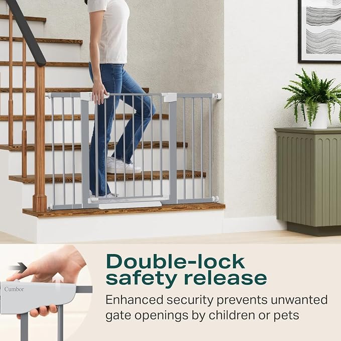 Cumbor 29.7"-51.5" Extra Wide Baby Gate - Image 3