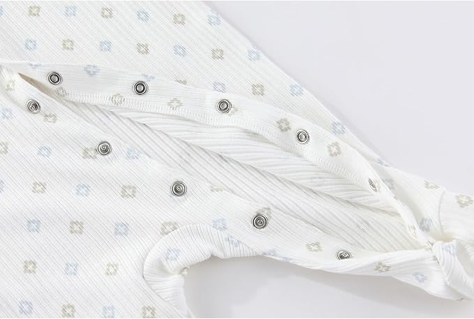 Fashion Baby Boy Girl Clothing Set Cotton Soft 3-Piece Long Sleeve Button - Image 4