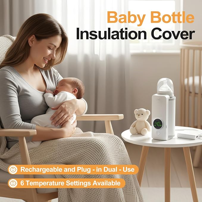 Solve The Milk Warming Dilemma Portable Bottle Warmer Requires no Water Rapid - Image 3