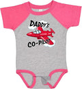 inktastic Daddys Co-Pilot for Fathers Day Baby Bodysuit by Inktastic